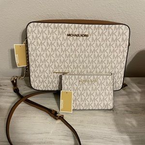Michael kors crossbody and wallet